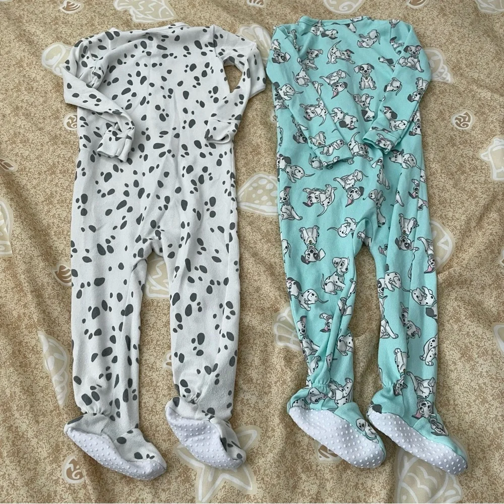 Disney Baby 2 Pack Zip-Up Footed Sleeper Size 24M